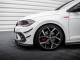 MAXTON DESIGN FRONT BUMPER CANARDS VOLKSWAGEN POLO GTI MK6 FACELIFT — photo 5