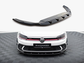 MAXTON DESIGN FRONT SPLITTER V.1 VOLKSWAGEN POLO GTI MK6 FACELIFT — photo 1