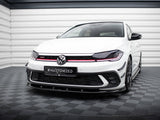 MAXTON DESIGN FRONT SPLITTER V.1 VOLKSWAGEN POLO GTI MK6 FACELIFT — photo 2