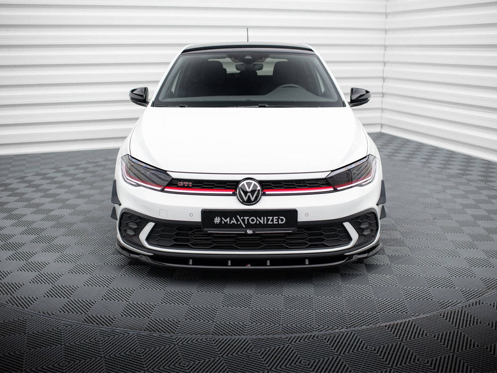 MAXTON DESIGN FRONT SPLITTER V.1 VOLKSWAGEN POLO GTI MK6 FACELIFT — photo 3