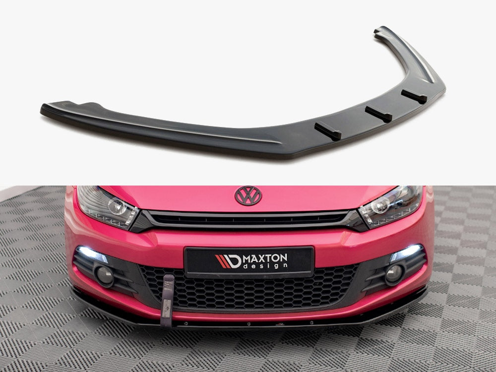 MAXTON DESIGN FRONT SPLITTER V.1 VOLKSWAGEN SCIROCCO MK3 — photo 1