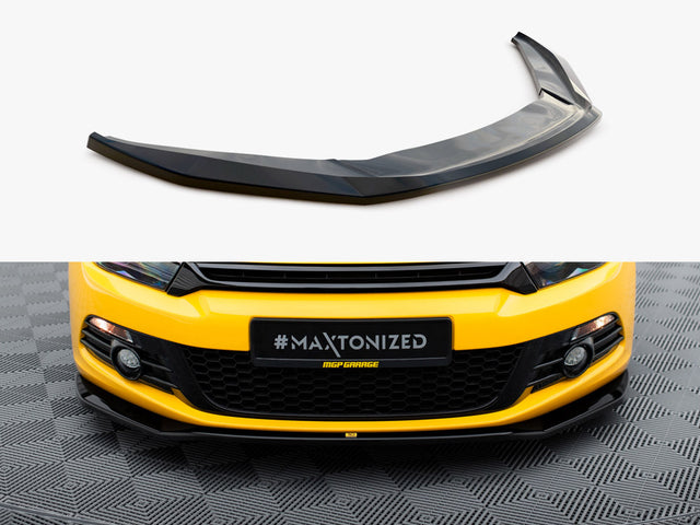 MAXTON DESIGN FRONT SPLITTER V.2 VOLKSWAGEN SCIROCCO MK3 — photo 1
