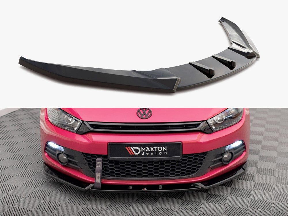 MAXTON DESIGN FRONT SPLITTER V.3 VOLKSWAGEN SCIROCCO MK3 — photo 1