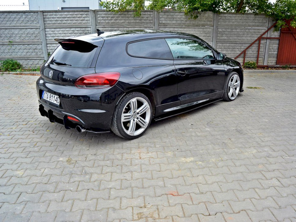 Maxton Design Volkswagen Scirocco R Rear Diffuser & Rear Side Splitters 2009-2013 — photo 2
