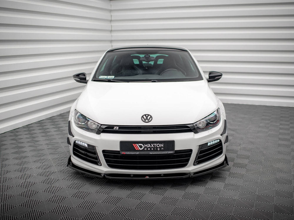 Maxton Design Volkswagen Scirocco R Mk3 Front Splitter V.3 + Flaps 2008-2014 — photo 4