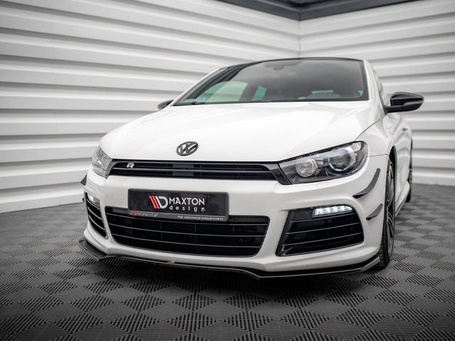 Maxton Design Volkswagen Scirocco R Mk3 Front Splitter V.4 2008-2014 — photo 1