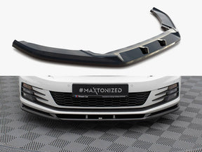 Maxton Design Volkswagen Scirocco Mk3 Facelift Front Splitter V.1 2014-2017 — photo 1