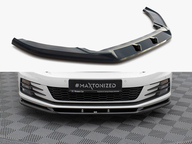 Maxton Design Volkswagen Scirocco Mk3 Facelift Front Splitter V.1 2014-2017 — photo 1