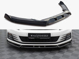 Maxton Design Volkswagen Scirocco Mk3 Facelift Front Splitter V.2 2014-2017 — photo 1