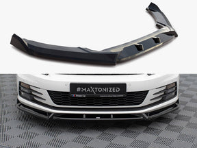 Maxton Design Volkswagen Scirocco Mk3 Facelift Front Splitter V.2 2014-2017 — photo 1