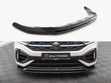 MAXTON DESIGN FRONT SPLITTER V.1 VOLKSWAGEN T-ROC R / R-LINE MK1 FACELIFT — photo 1