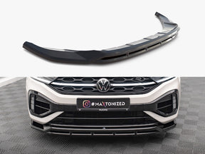 MAXTON DESIGN FRONT SPLITTER V.1 VOLKSWAGEN T-ROC R / R-LINE MK1 FACELIFT — photo 1