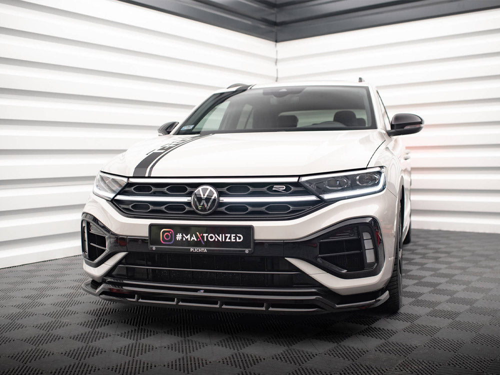 MAXTON DESIGN FRONT SPLITTER V.1 VOLKSWAGEN T-ROC R / R-LINE MK1 FACELIFT — photo 2