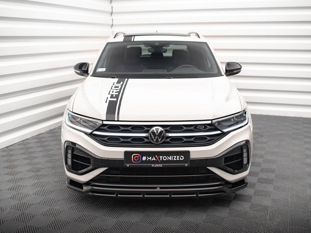 MAXTON DESIGN FRONT SPLITTER V.1 VOLKSWAGEN T-ROC R / R-LINE MK1 FACELIFT — photo 3