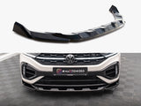 MAXTON DESIGN FRONT SPLITTER V.2 VOLKSWAGEN T-ROC R / R-LINE MK1 FACELIFT — photo 1