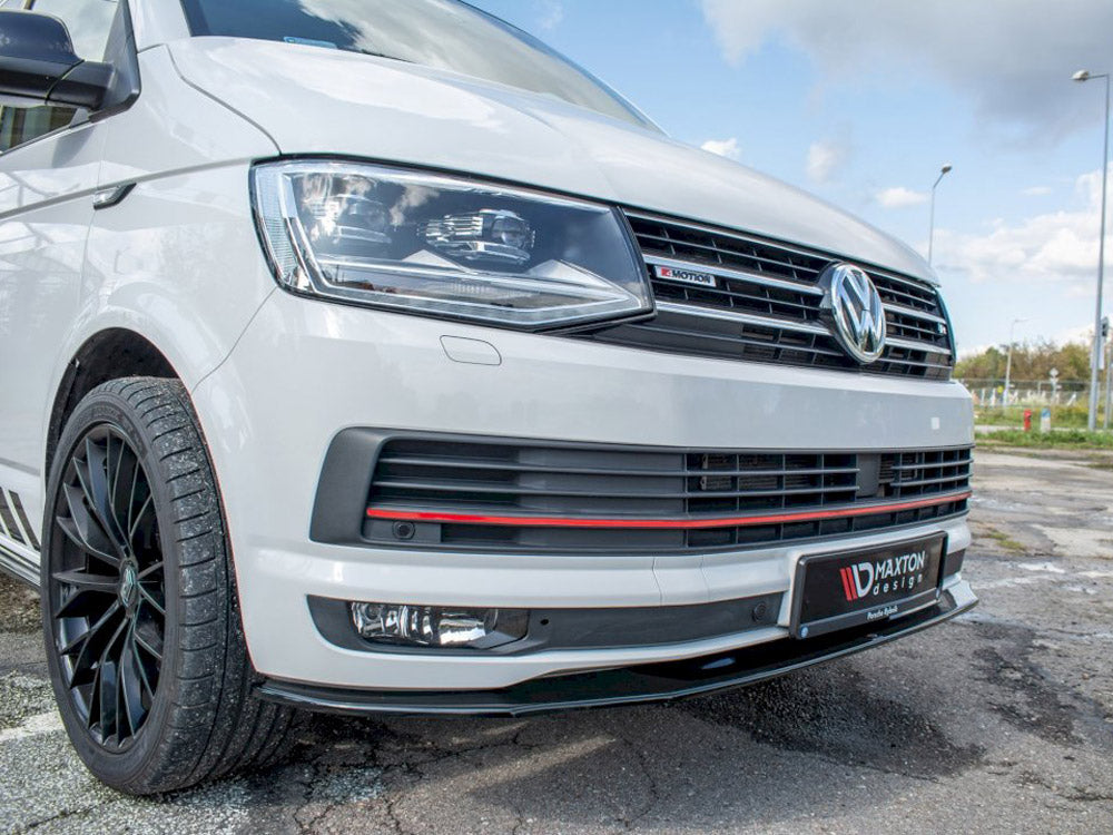 Maxton Design Front splitter V2 VW T6 — photo 2