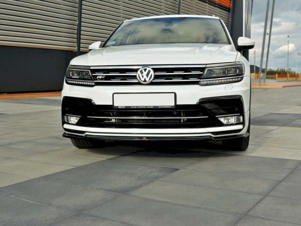 Maxton Design Front Splitter V.1 VW Tiguan Mk2 R-Line 2015-2019 — photo 3