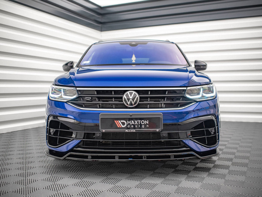 MAXTON DESIGN FRONT SPLITTER V.1 VW TIGUAN R / R-LINE MK2 FACELIFT — photo 3