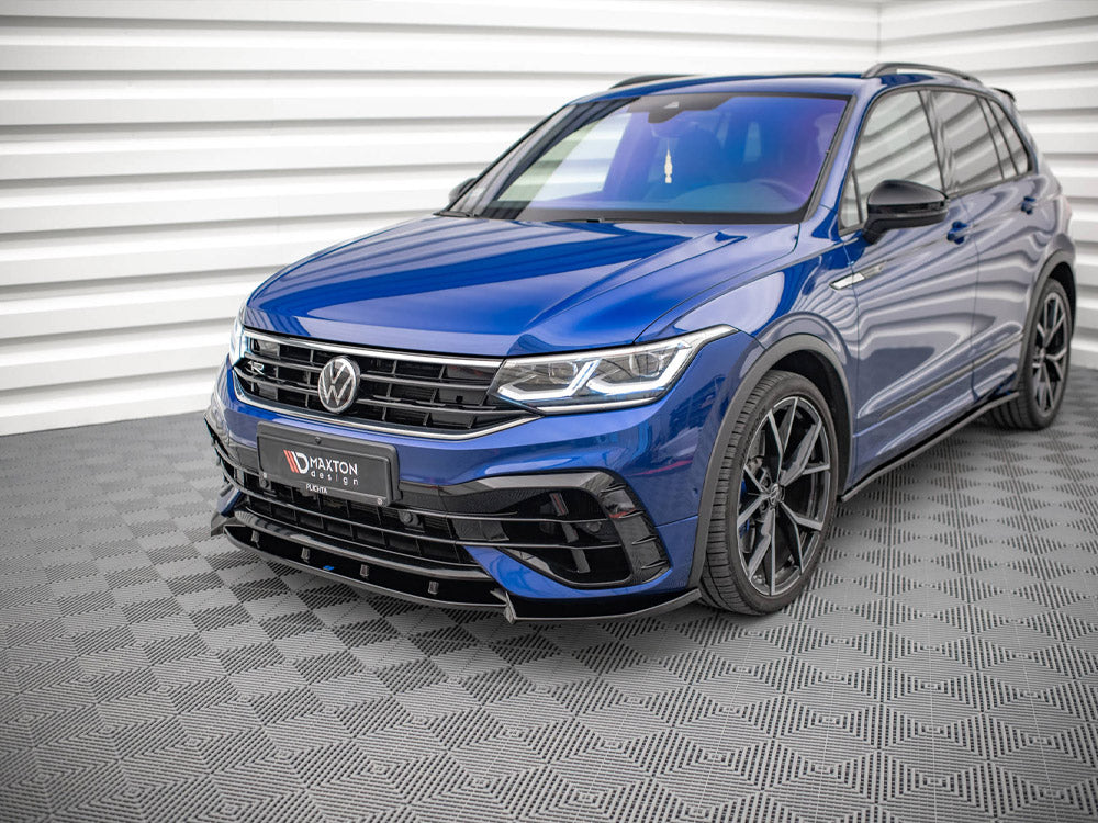 MAXTON DESIGN FRONT SPLITTER V.2 VW TIGUAN R MK2 FACELIFT — photo 2