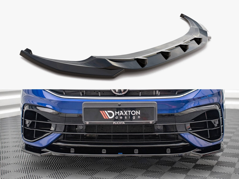 Maxton Design Front Splitter V3 VW Tiguan R Facelift (2020+) — photo 1