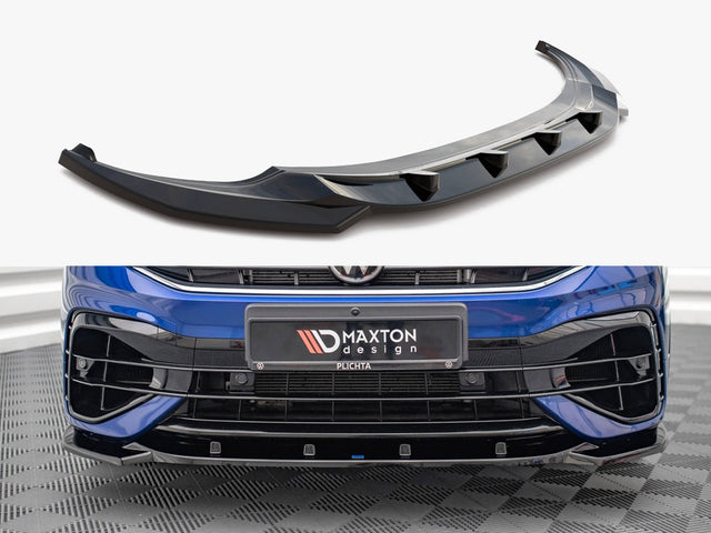 Maxton Design Front Splitter V3 VW Tiguan R Facelift (2020+) — photo 1