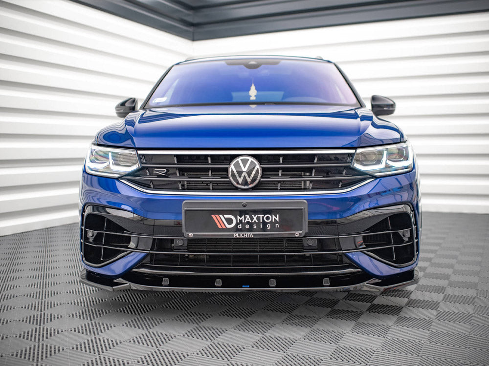 Maxton Design Front Splitter V3 VW Tiguan R Facelift (2020+) — photo 3