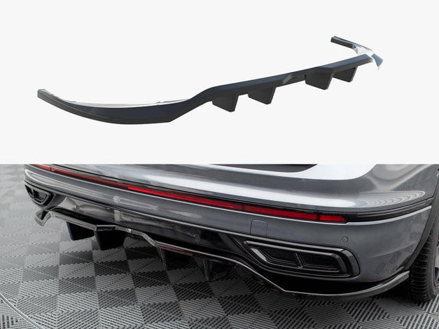 MAXTON DESIGN REAR SPLITTER VERTICAL BARS VOLKSWAGEN TIGUAN ALLSPACE R-LINE MK2 FACELIFT — photo 1