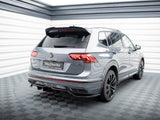 MAXTON DESIGN REAR SPLITTER VERTICAL BARS VOLKSWAGEN TIGUAN ALLSPACE R-LINE MK2 FACELIFT — photo 2