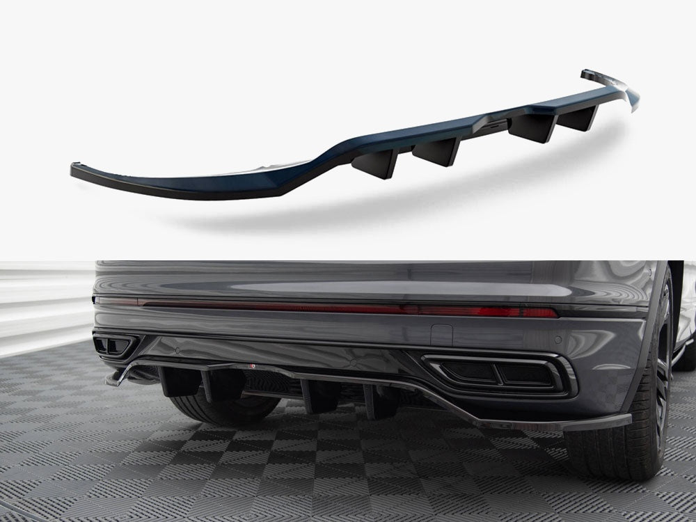 MAXTON DESIGN REAR SPLITTER VERTICAL BARS VOLKSWAGEN TIGUAN R-LINE MK2 FACELIFT — photo 1