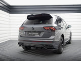 MAXTON DESIGN REAR SPLITTER VERTICAL BARS VOLKSWAGEN TIGUAN R-LINE MK2 FACELIFT — photo 2