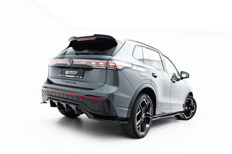 Maxton Design Rear Splitter (Vertical Bars) Volkswagen Tiguan R-Line Mk3