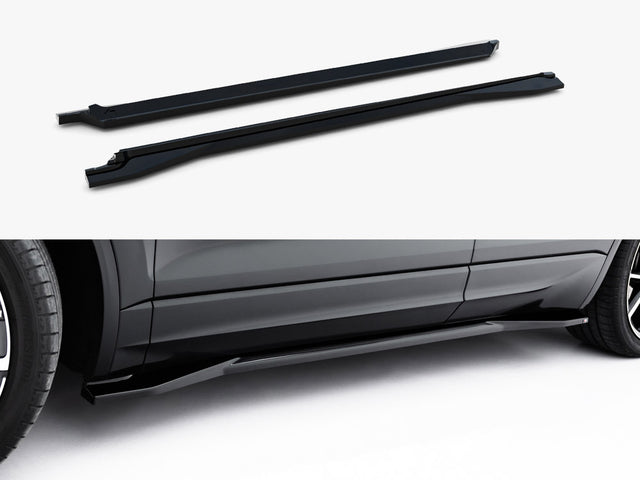 Maxton Design Side Skirt Diffusers – VW Touareg R-Line Mk3 Facelift — photo 1
