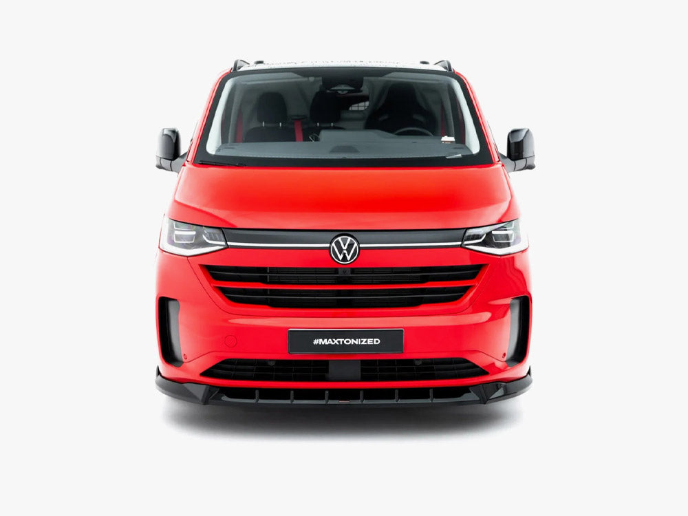 MAXTON DESIGN FRONT SPLITTER V1 VOLKSWAGEN TRANSPORTER T7 — photo 3