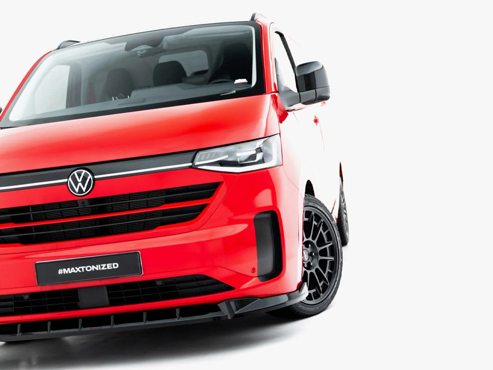 MAXTON DESIGN FRONT SPLITTER V1 VOLKSWAGEN TRANSPORTER T7 — photo 5