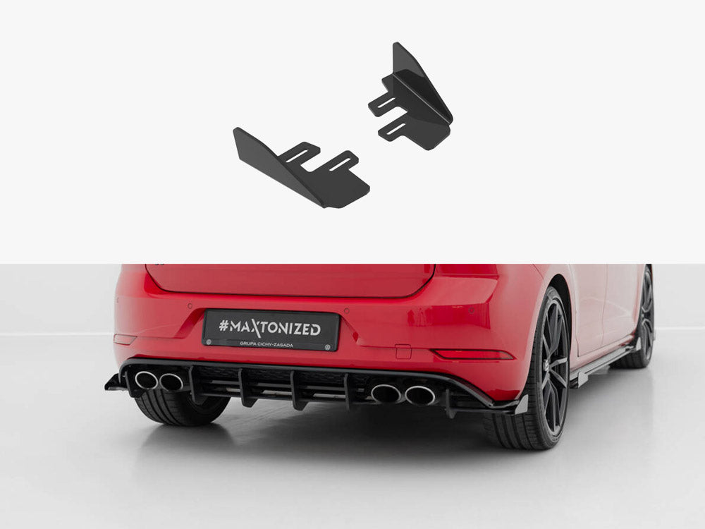 MAXTON DESIGN REAR SIDE FLAPS VOLKSWAGEN GOLF 7 R FACELIFT — photo 1
