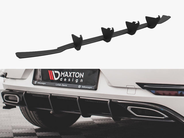 MAXTON DESIGN STREET PRO REAR DIFFUSER VOLKSWAGEN GOLF R-LINE MK 7 FACELIFT — photo 1