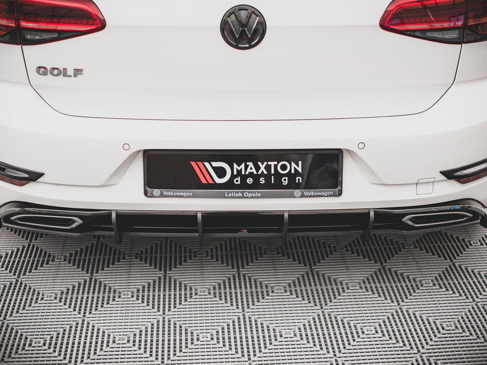 MAXTON DESIGN STREET PRO REAR DIFFUSER VOLKSWAGEN GOLF R-LINE MK 7 FACELIFT — photo 3