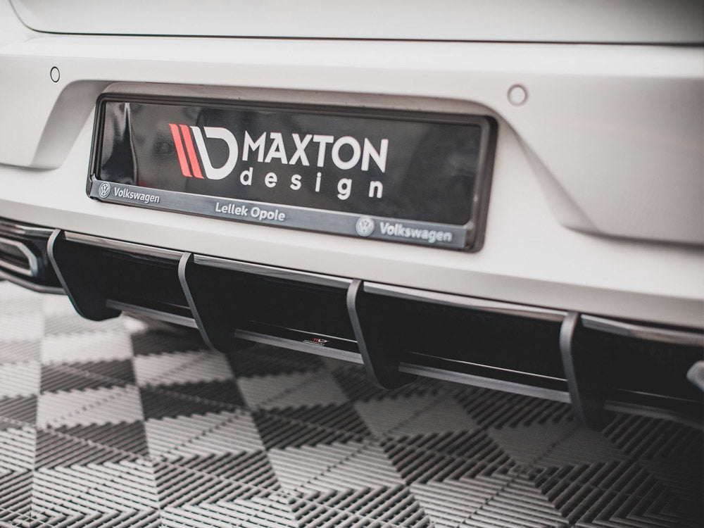 MAXTON DESIGN STREET PRO REAR DIFFUSER VOLKSWAGEN GOLF R-LINE MK 7 FACELIFT — photo 4