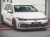 MAXTON DESIGN RACING DURABILITY FRONT SPLITTER VOLKSWAGEN GOLF 8 GTI / R-LINE — photo 2