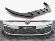 MAXTON DESIGN RACING DURABILITY FRONT SPLITTER + FLAPS VOLKSWAGEN GOLF 8 GTI / R-LINE — photo 1