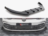 MAXTON DESIGN RACING DURABILITY FRONT SPLITTER + FLAPS VOLKSWAGEN GOLF 8 GTI / R-LINE — photo 1