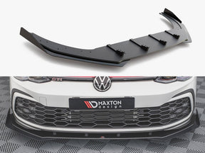 MAXTON DESIGN RACING DURABILITY FRONT SPLITTER + FLAPS VOLKSWAGEN GOLF 8 GTI / R-LINE — photo 1