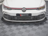 MAXTON DESIGN RACING DURABILITY FRONT SPLITTER + FLAPS VOLKSWAGEN GOLF 8 GTI / R-LINE — photo 3