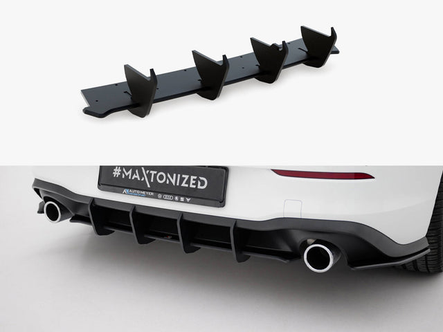 MAXTON DESIGN RACING DURABILITY REAR DIFFUSER V.1 VOLKSWAGEN GOLF 8 GTI — photo 1