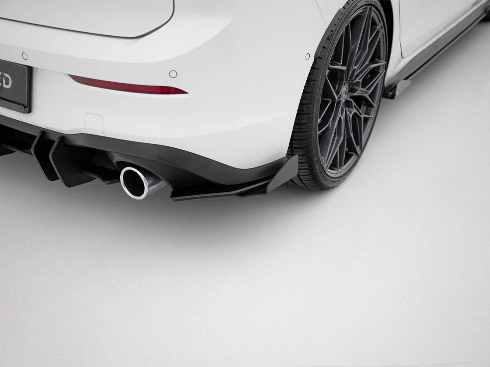 MAXTON DESIGN RACING DURABILITY REAR SIDE SPLITTERS + FLAPS VOLKSWAGEN GOLF 8 GTI — photo 4