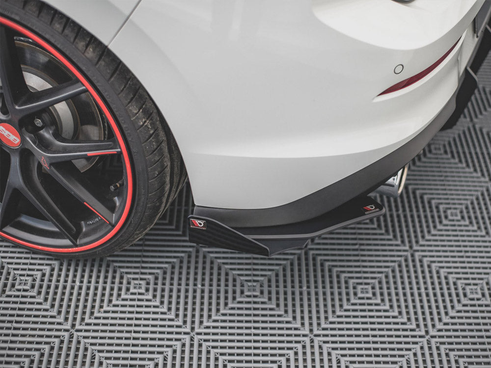 MAXTON DESIGN RACING DURABILITY REAR SIDE SPLITTERS + FLAPS VOLKSWAGEN GOLF 8 GTI — photo 7