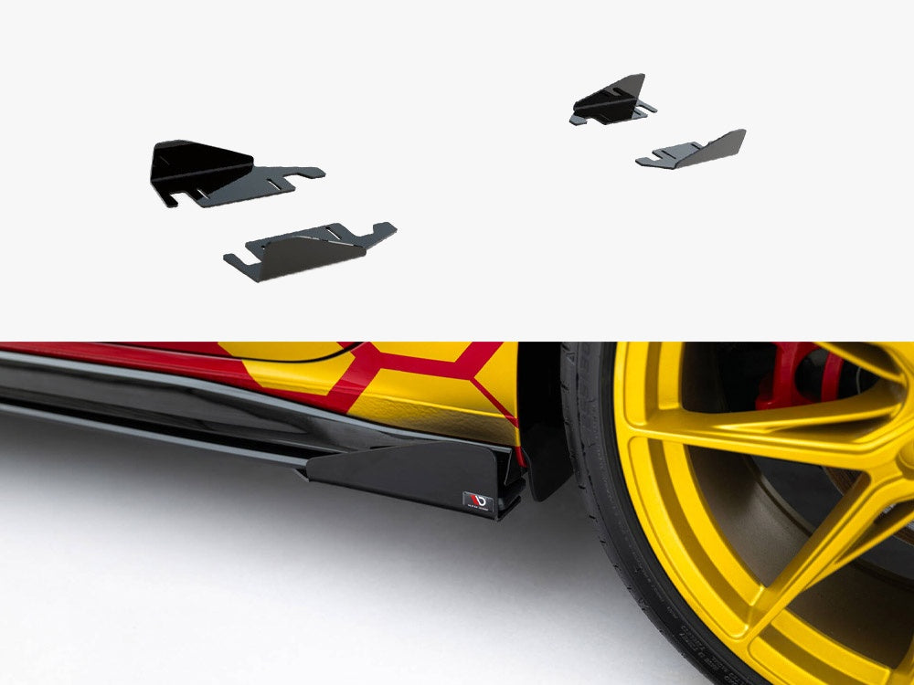 MAXTON DESIGN SIDE FLAPS VOLKSWAGEN GOLF 8 GTI / GTI CLUBSPORT / R-LINE — photo 1