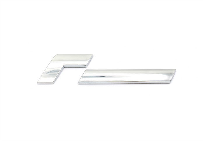 Racingline Car Badge – Bright Chrome