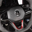 OMB Matt Carbon Fibre Steering Wheel Trim for VW Golf Mk8 / Mk8.5 GTI & R