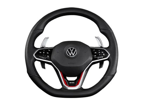 Leyo Motorsport VW Mk8 Paddles (Silver) - PGT004S - installed example